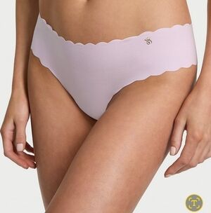 Victoria's Secret No-show Scalloped Thong Panty